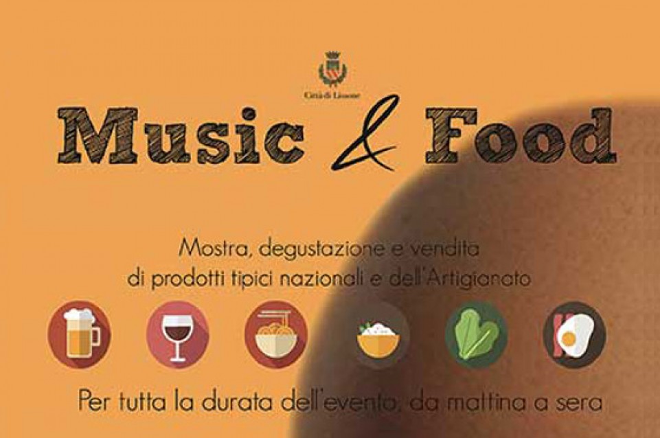 Music e Food: dal 6 all'8 aprile a Lissone