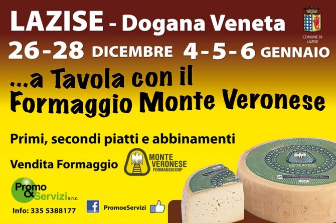 Fra Natale e Capodanno a Lazise vi aspetta il gusto del Formaggio Monte Veronese DOP