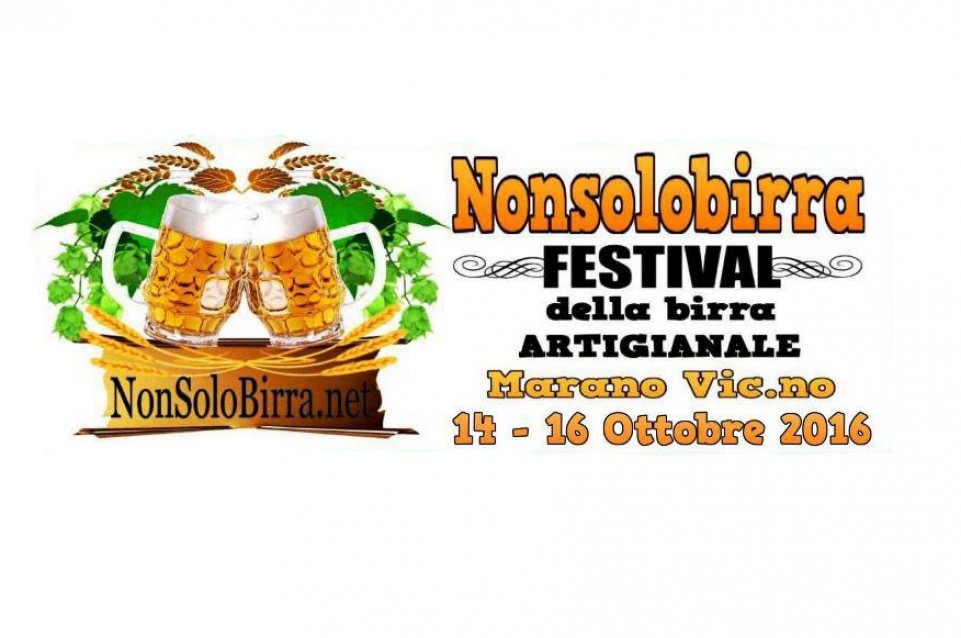 Nonsolobirra festival della birra artigianale: dal 14 al 16 ottobre a Marano Vicentino 