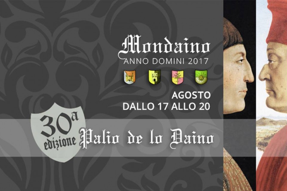 Palio de lo Daino: dal 17 al 20 agosto a Mondaino arrivano gusto e tradizione