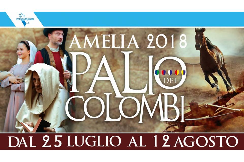 Palio dei Colombi: dal 25 luglio al 12 agosto ad Amelia 