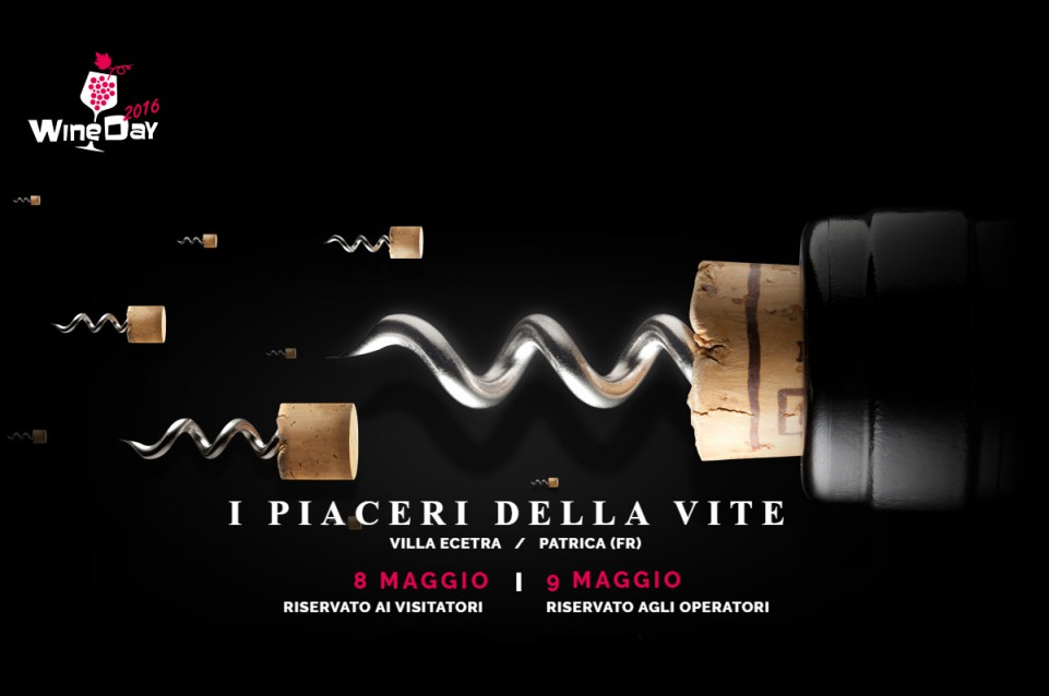 L'8 e il 9 maggio a Patrica appuntamento con il "Wine Day" L'8 e il 9 maggio a Patrica appuntamento con il "Wine Day"