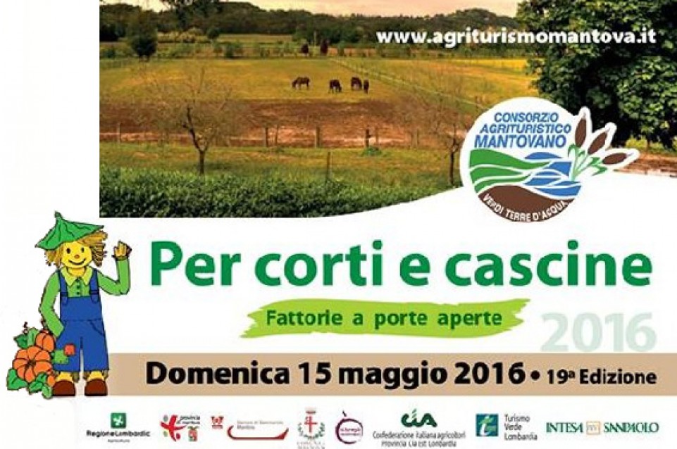 Per Corti e Cascine: domenica 15 maggio a Mantova arriva la festa dell'agricoltura