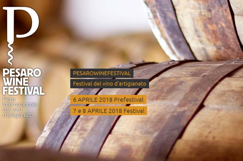 Il 7 e l'8 aprile arriva la nuova edizione del Pesaro Wine Festival 