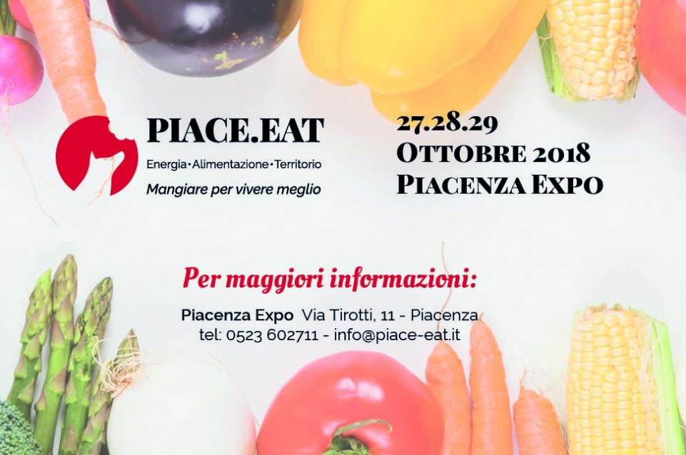 Piace.Eat: a Piacenza dal 27 al 29 ottobre