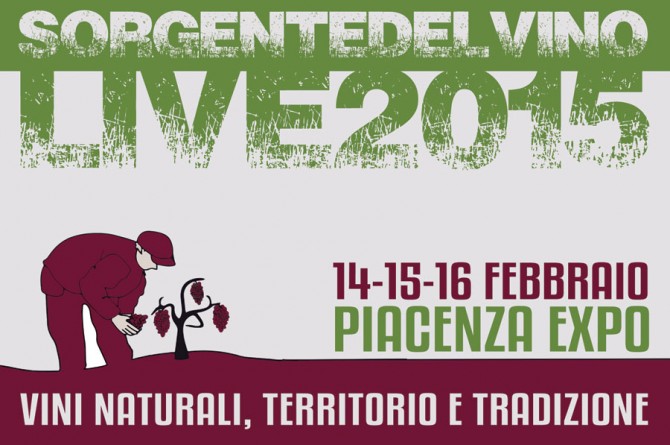 Dal 14 al 16 febbraio a Piacenza Expo vi aspetta Sorgentedelvino: l'evento dedicato ai vini naturali 
