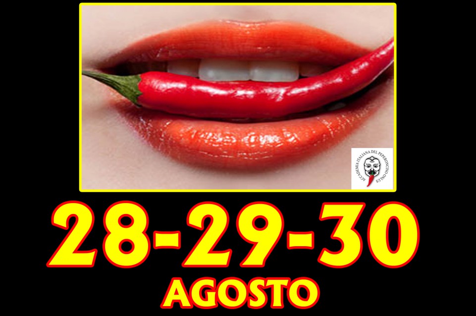 Piccantissima: la festa infuocata vi aspetta dal 28 al 30 agosto a Villa Guardia Piccantissima: la festa infuocata vi aspetta dal 28 al 30 agosto a Villa Guardia