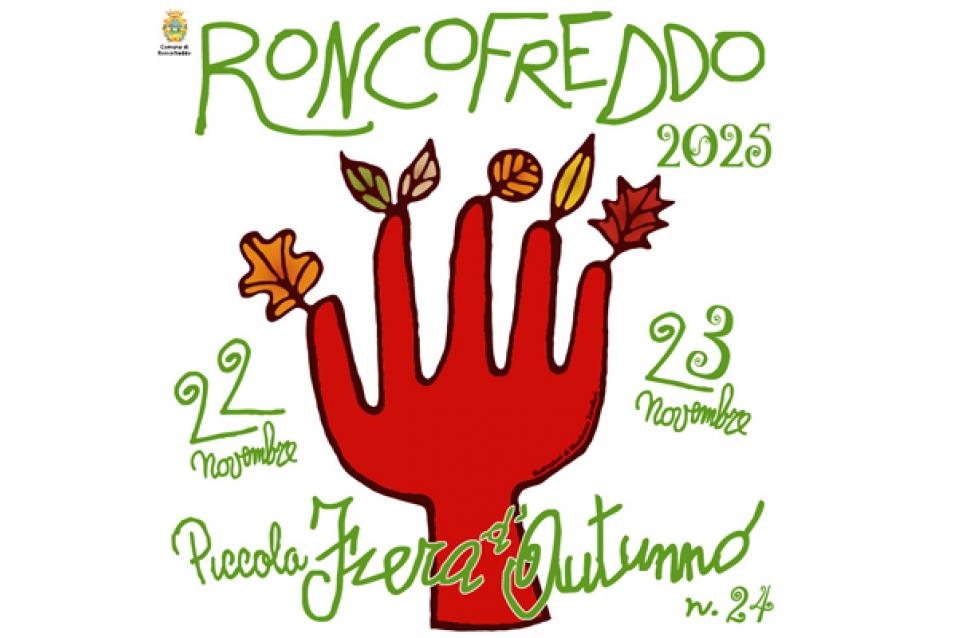 Piccola Fiera d’Autunno: il 22 e 23 novembre a Roncofreddo Piccola Fiera d’Autunno: il 22 e 23 novembre a Roncofreddo
