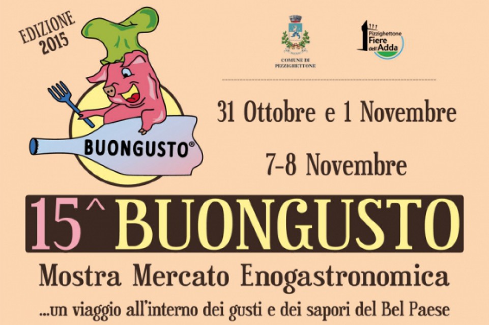 I primi due weekend di novembre a Pizzighettone arriva "BuonGusto"