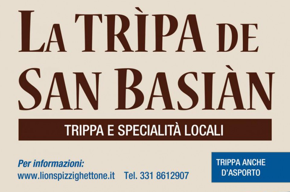 Dal 14 al 17 gennaio a Pizzighettone arriva la "Trìpa de San Bàsian" 