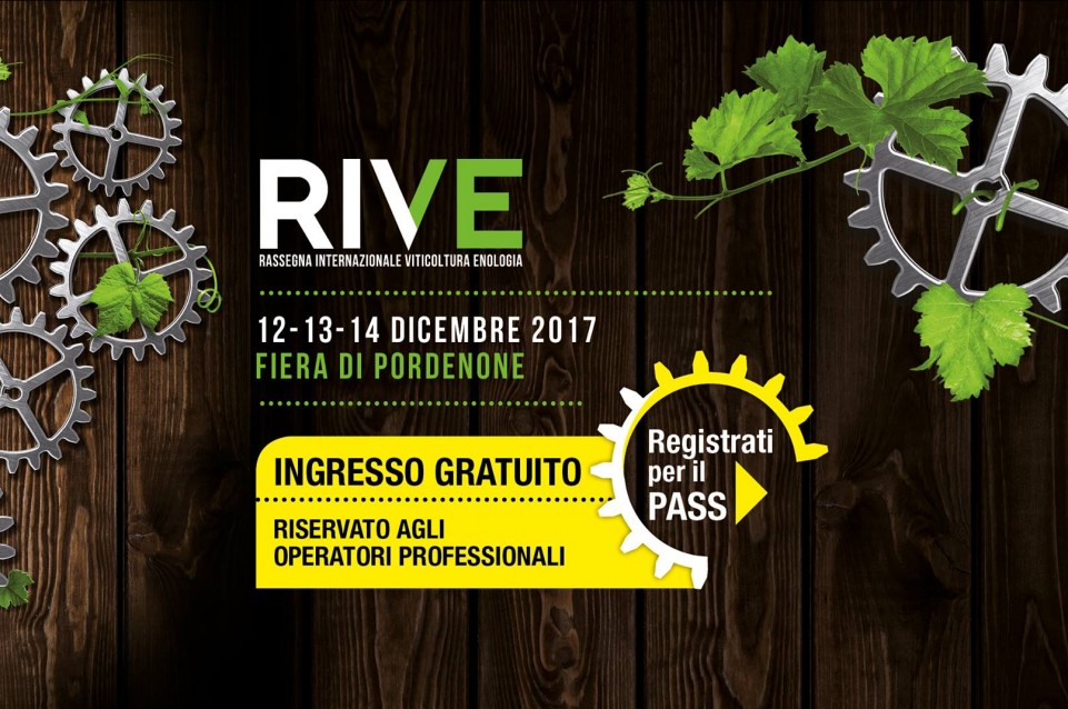Dal 12 al 14 dicembre a Pordenone vi aspetta "RIVE" 