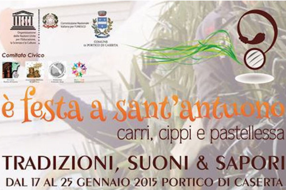 Fino al 25 gennaio a Portico di Caserta si festeggia Sant'Antonio Abate 