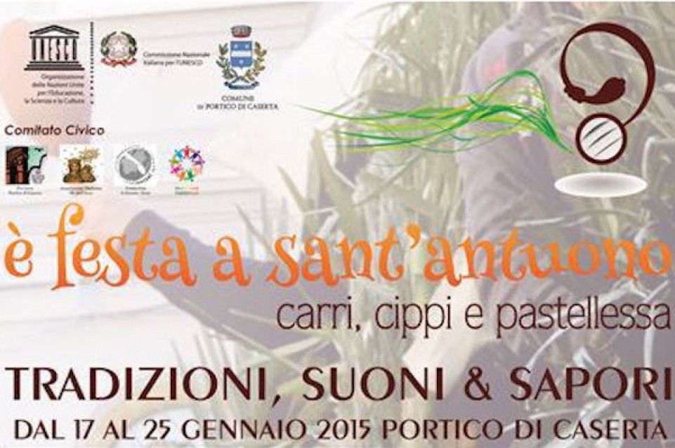 Fino al 25 gennaio a Portico di Caserta si festeggia Sant'Antonio Abate Fino al 25 gennaio a Portico di Caserta si festeggia Sant'Antonio Abate