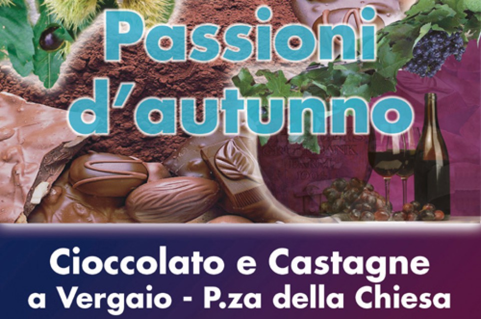 L’11 ottobre a Prato arriva la mostra "Passioni d’autunno. Cioccolato e Marroni a Vergaio" L’11 ottobre a Prato arriva la mostra "Passioni d’autunno. Cioccolato e Marroni a Vergaio"