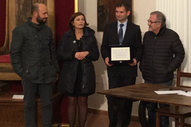 Premio Falanghina Felix assegnato al Consorzio Sannio Premio Falanghina Felix assegnato al Consorzio Sannio