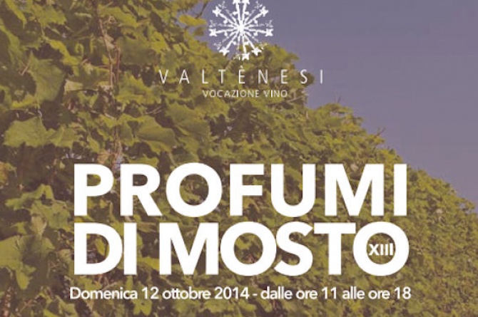 La quattordicesima edizione di "Profumi di Mosto" vi aspetta il 12 ottobre sul Lago di Garda