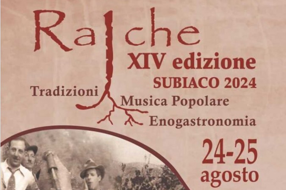 Rajche, radici in comune: il 24 e 25 agosto a Subiaco Rajche, radici in comune: il 24 e 25 agosto a Subiaco