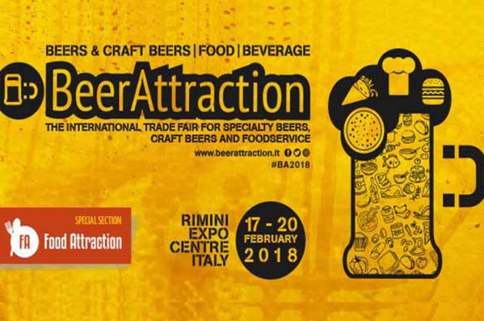 Dal 17 al 20 febbraio a Rimini appuntamento con "Beer Attraction" 