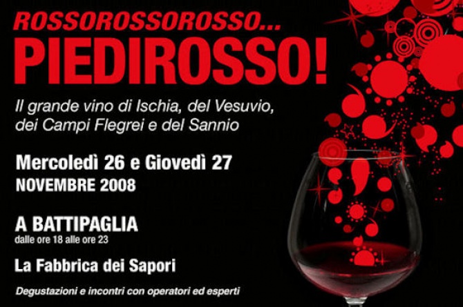 Rosso rosso rosso? Piedirosso!