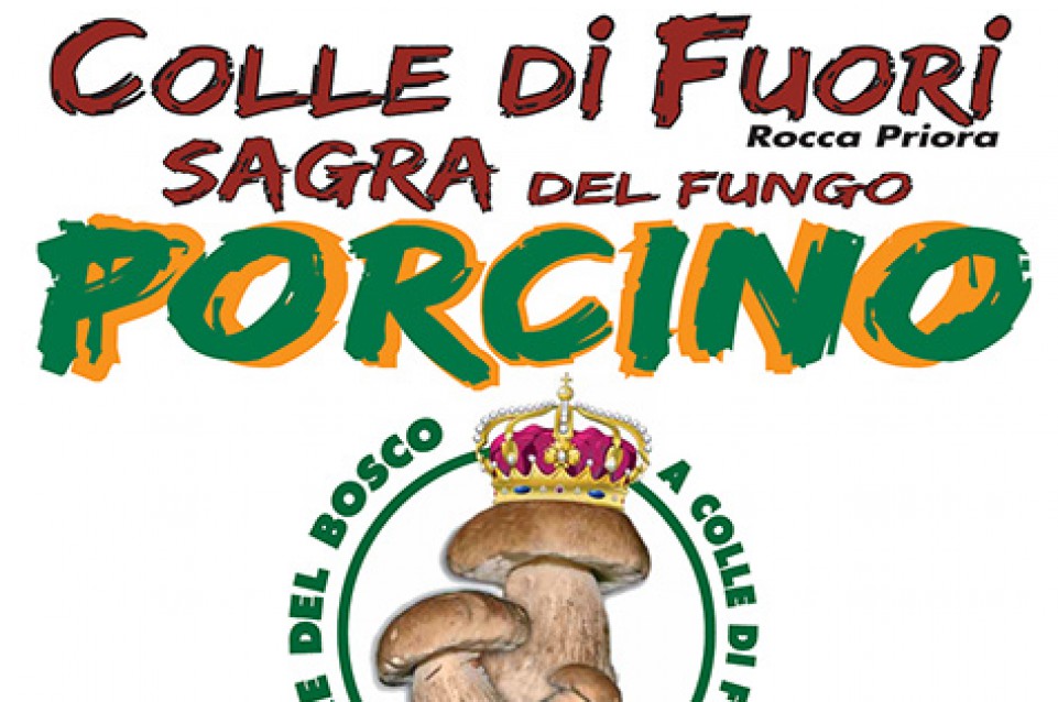 Sagra del Fungo Porcino: dal 4 al 6 e dall'11 al 13 settembre a Rocca Priora
