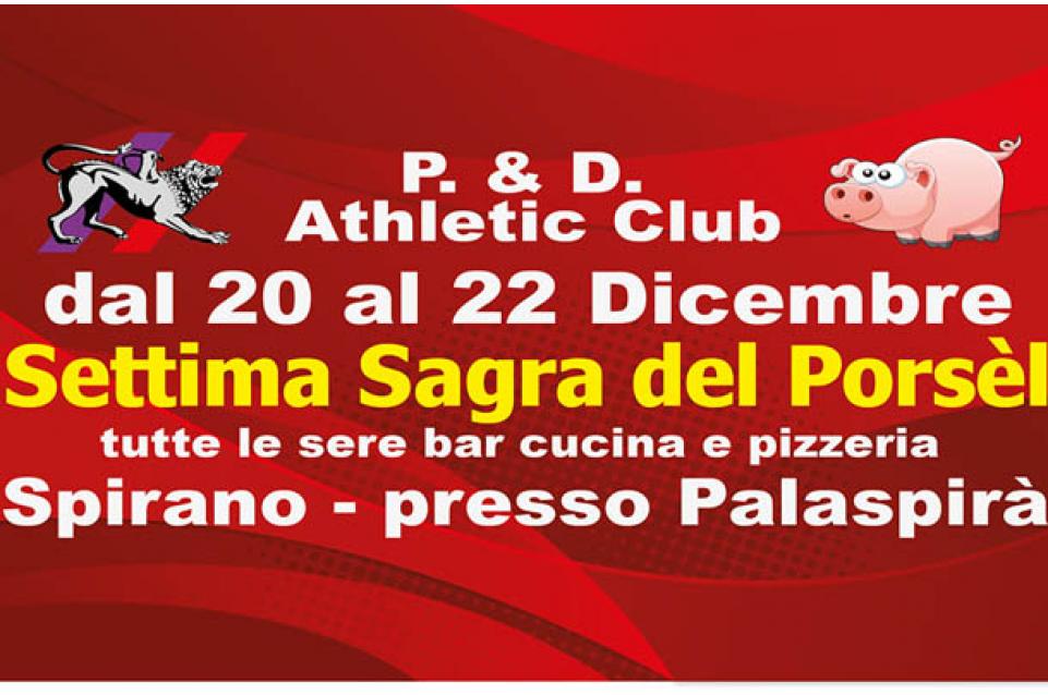 Sagra Del Porsèl: dal 20 al 22 dicembre a Spirano 