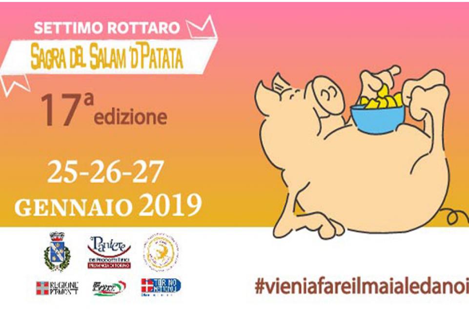 Sagra del salam 'd patata: dal 25 al 27 gennaio a Settimo Rottaro