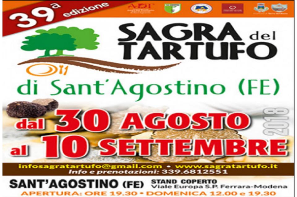 Sagra del Tartufo: dal 29 agosto al 10 settembre a Sant'Agostino-Mirabello 