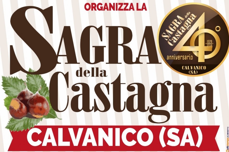 I primi due weekend di ottobre appuntamento con la Sagra della Castagna di Calvanico 