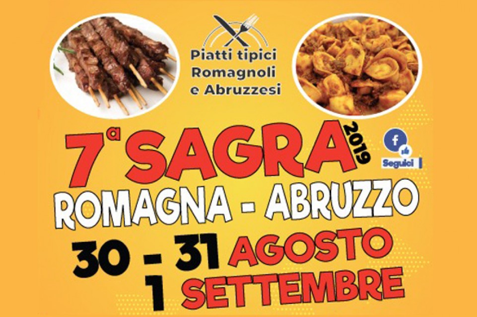 Sagra della Romagna e dell’Abruzzo: a Faenza dal 30 agosto al 1° settembre Sagra della Romagna e dell’Abruzzo: a Faenza dal 30 agosto al 1° settembre