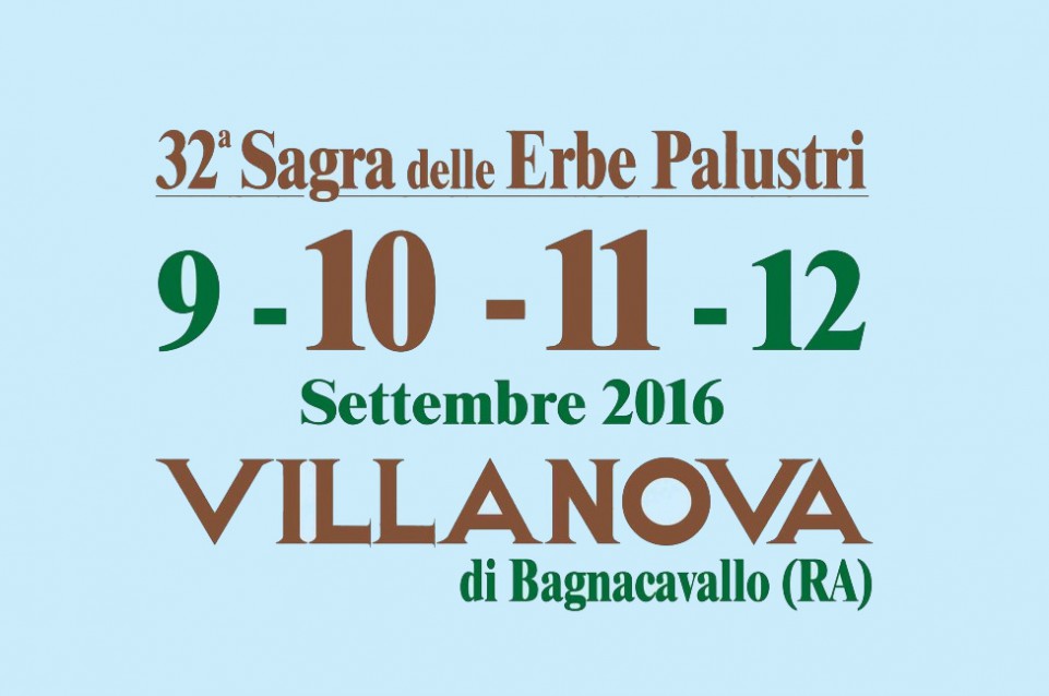 Sagra delle Erbe Palustri: dal 9 all'11 settembre a Bagnacavallo