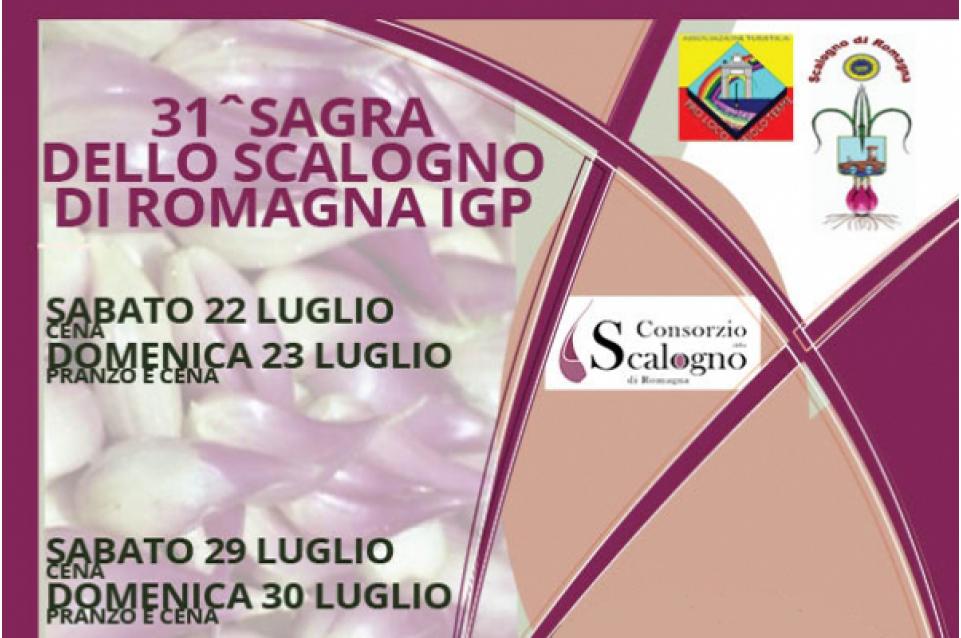Sagra dello Scalogno di Romagna IGP: dal 22 al 30 luglio a Riolo Terme