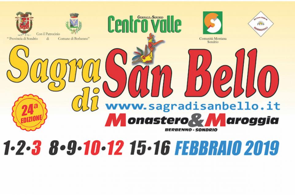 La "Sagra di San Bello" torna a febbraio a Berbenno di Valtellina