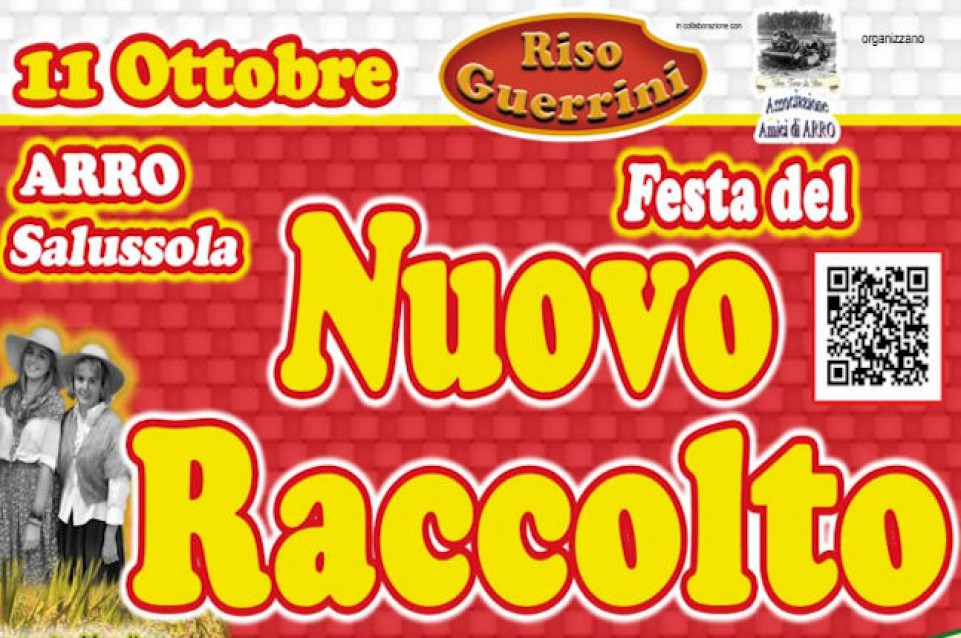 Domenica 11 ottobre a Salussola torna la "Festa del Nuovo Raccolto"
