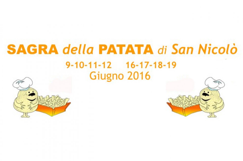 Dal 9 giugno a San Nicolò Ferrarese arriva la "Sagra della Patata" Dal 9 giugno a San Nicolò Ferrarese arriva la "Sagra della Patata"