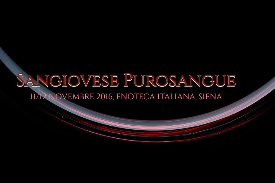 Sangiovese Purosangue: dal 10 al 13 novembre a Siena 