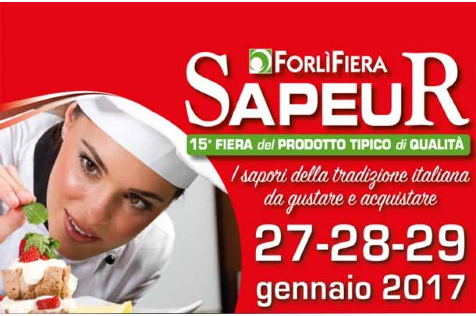 SapEur: da venerdì 27 a domenica 29 gennaio a Forlì vi aspetta il gusto