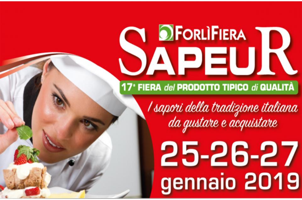 SAPEUR: dal 25 al 27 gennaio a Forlì arriva la gastronomia di qualità