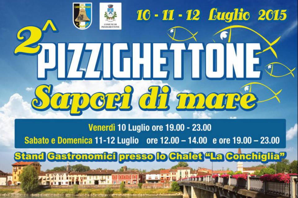 Dal 10 al 12 luglio torna "Sapori di Mare a… Pizzighettone"