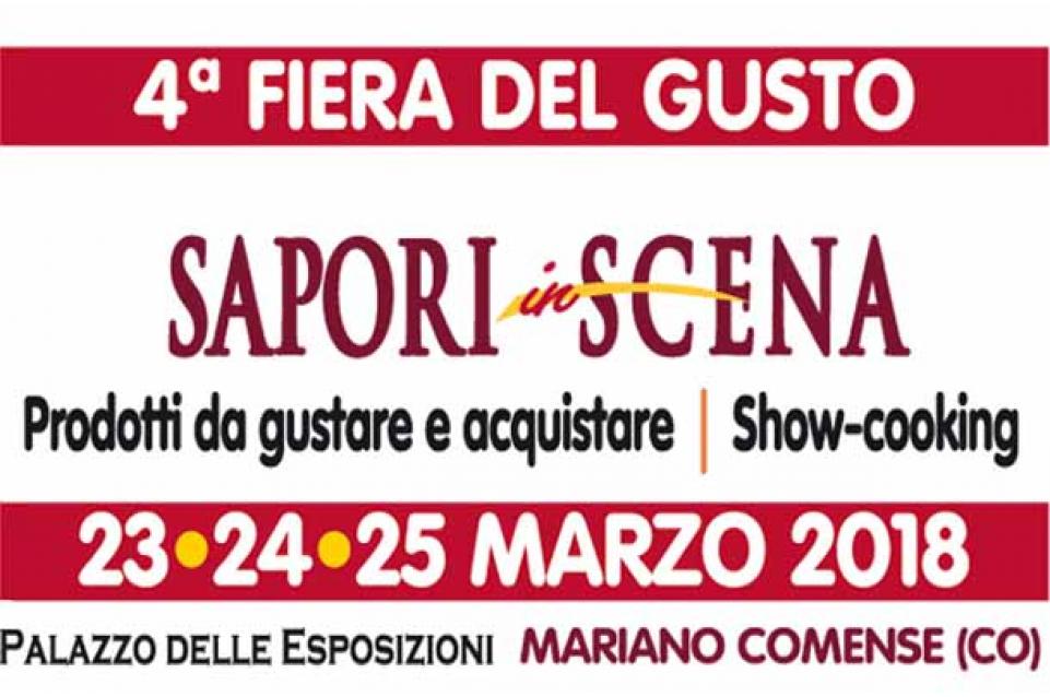 Sapori in Scena: dal 23 al 25 marzo a Mariano Comense 