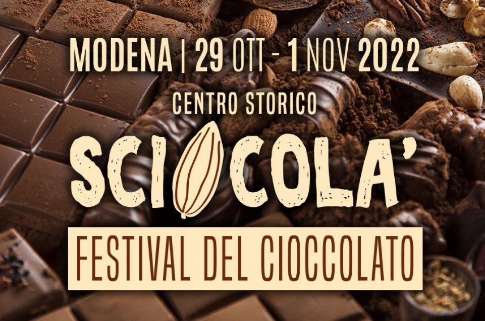 Sciocolà: dal 29 ottobre all’uno novembre a Modena