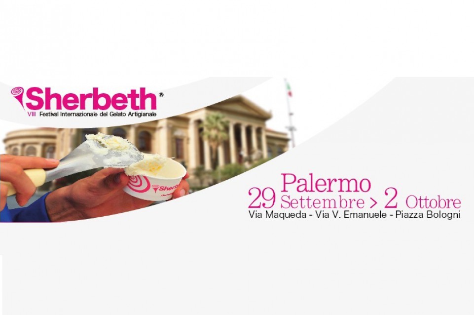 Sherbeth: il Festival Internazionale del Gelato Artigianale torna a Palermo dal 29 settembre al 2 ottobre
