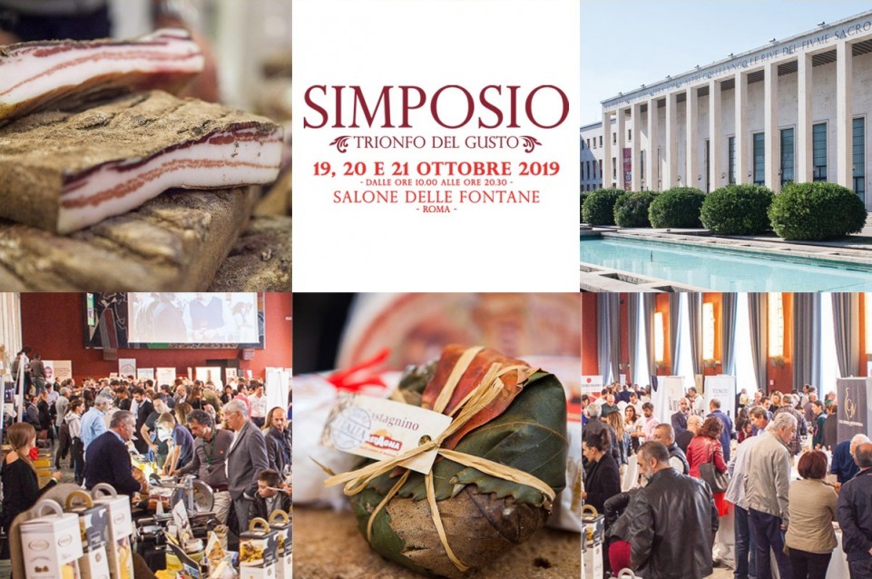 Simposio, trionfo del gusto: il 19, 20 e 21 ottobre a Roma 