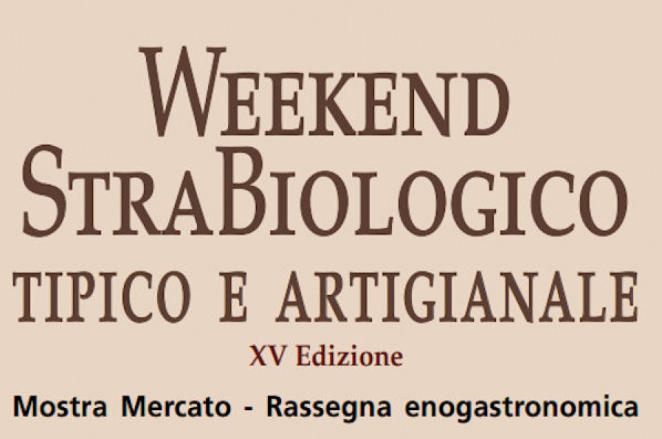 Dal 24 al 26 aprile a Stra vi aspetta "Un Weekend Strabiologico"