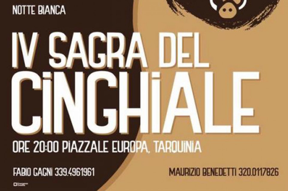 Dal 7 al 9 luglio a Tarquinia arriva la "Sagra del Cinghiale" 