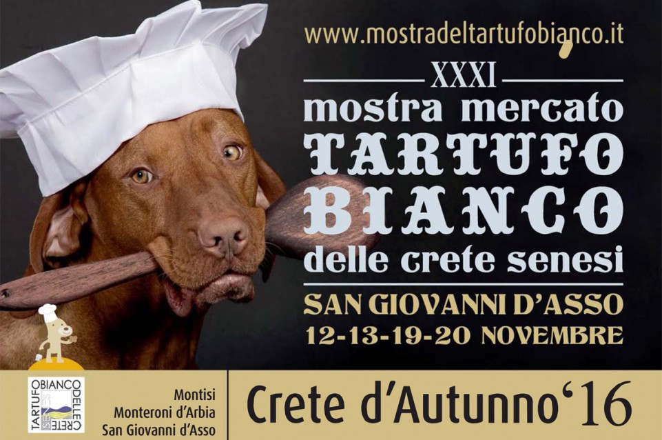 Mostra Mercato del Tartufo Bianco delle Crete Senesi: il 12, 13, 19 e 20 novembre a San Giovanni d'Asso