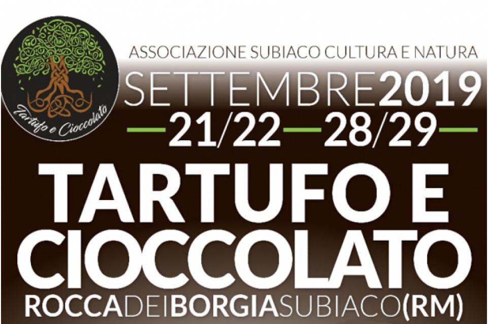 Tartufo e Cioccolato: il 21, 22, 28 e 29 settembre a Subiaco