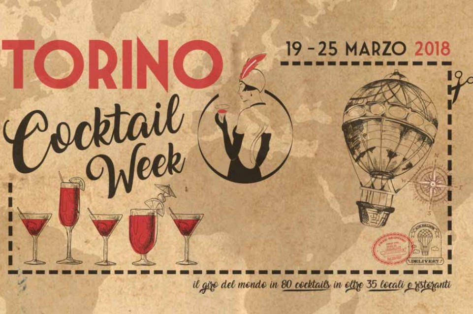 Dal 19 al 25 marzo torna la Torino Cocktail Week 