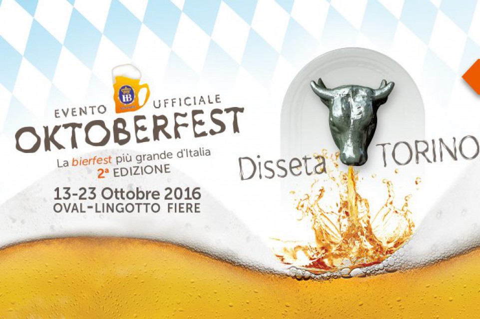 Dal 13 al 23 ottobre a Torino arriva la birra bavarese con l'Oktoberfest