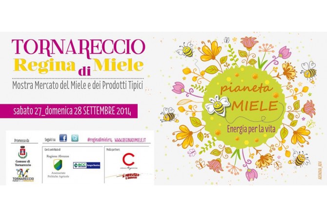 Il 27 ed il 28 settembre a Tornareccio torna la dolcissima festa del miele Il 27 ed il 28 settembre a Tornareccio torna la dolcissima festa del miele