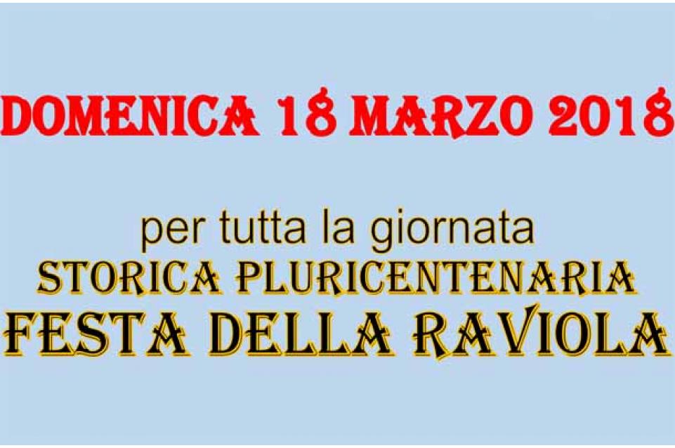 A Trebbo di Reno il 18 marzo appuntamento con la "Festa della Raviola"